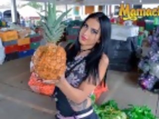 MamacitaZ - outstanding terrific Tattooed Latina Fucked Hard For The First Time On CAM